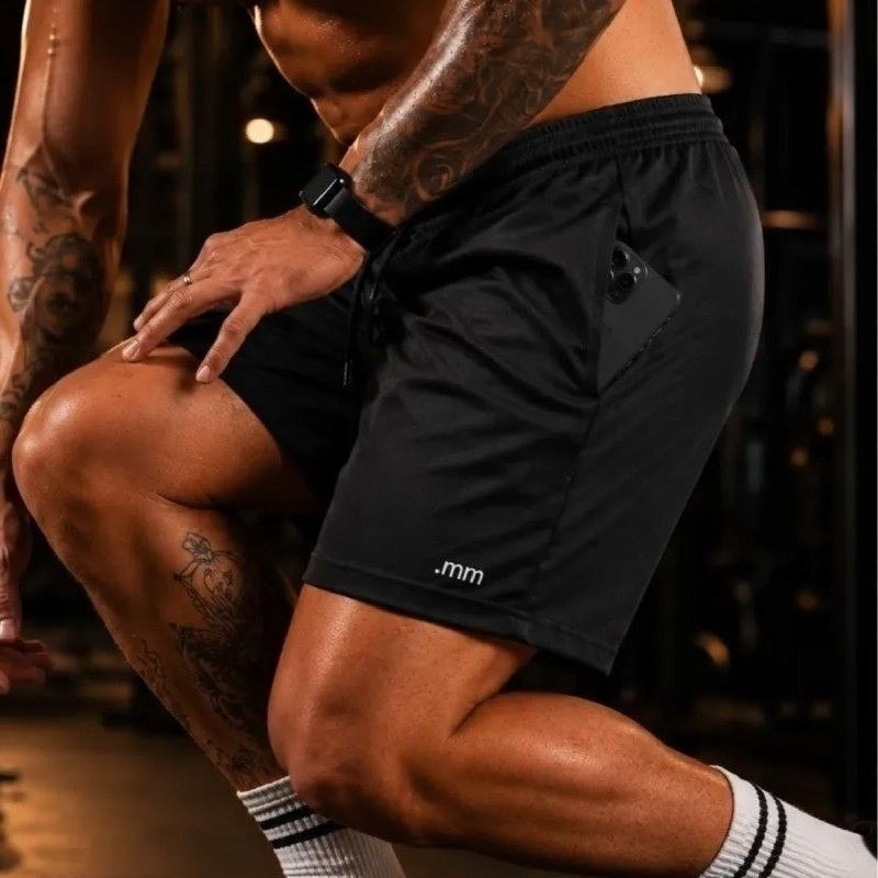 Kit com 3 Shorts Futebol Bermuda
