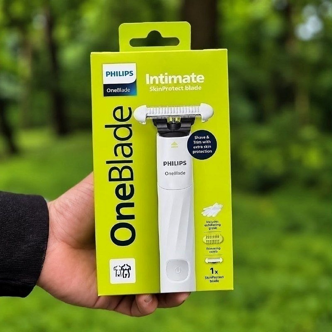 🪒 Aparador e Raspador Oneblade Intimate Philips