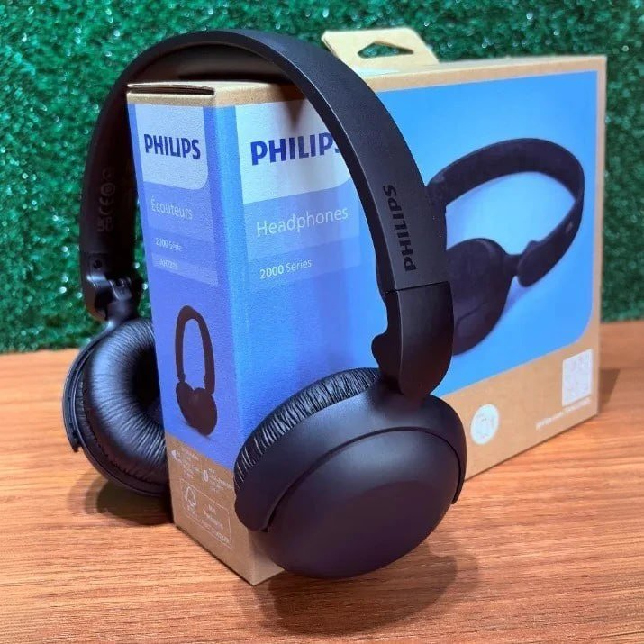 Headphone Bt Philips Bluetooth Até 25h De Autonomia Tah2209bk/55
