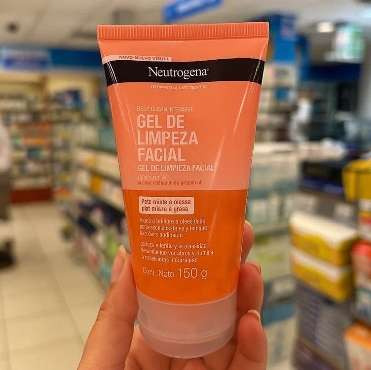Gel de Limpeza Facial Neutrogena Deep Clean Intensive Grapefruit, 150g