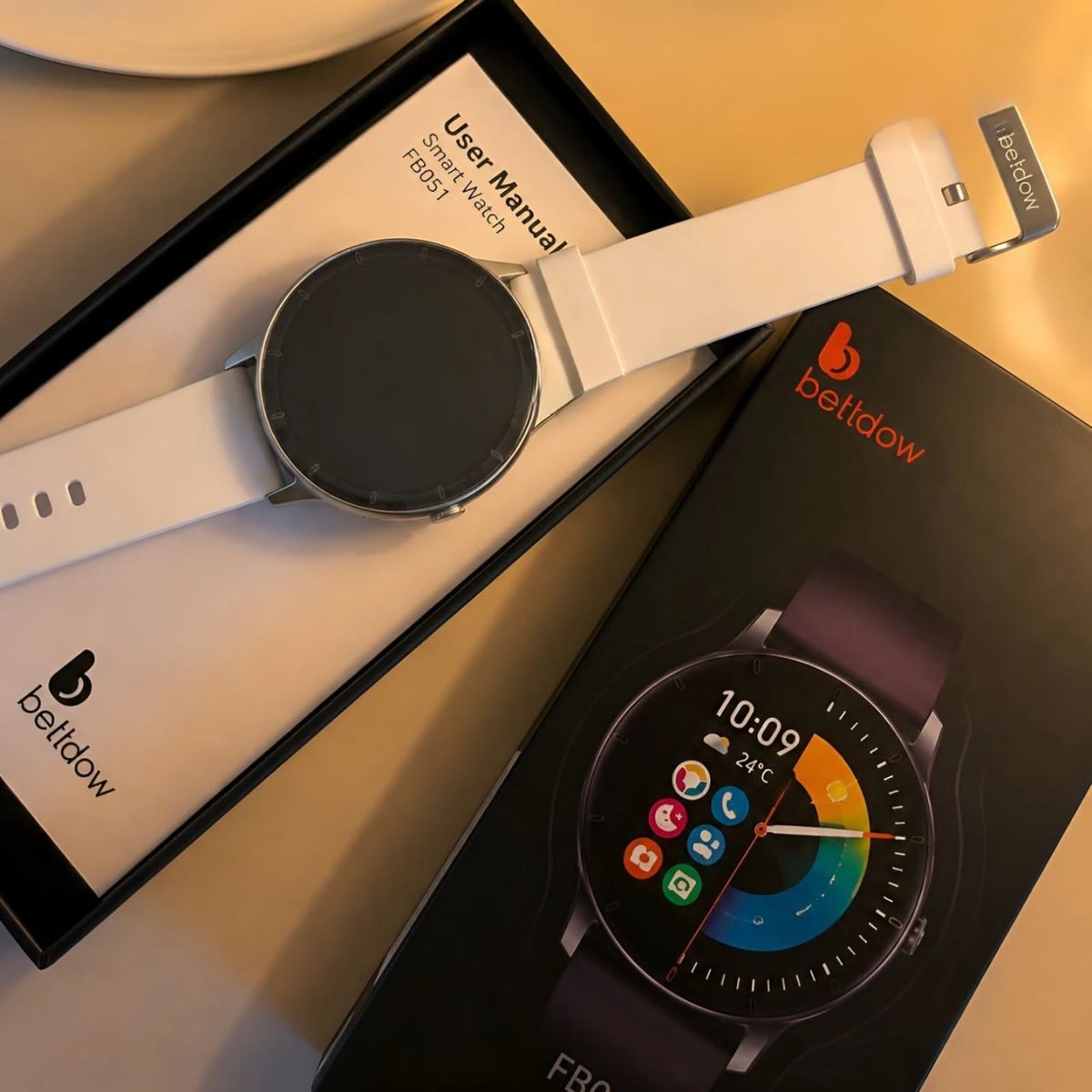 Relógio Smartwatch Bettdow Fb051 Ai Esportivo Gps 1.28 Preto