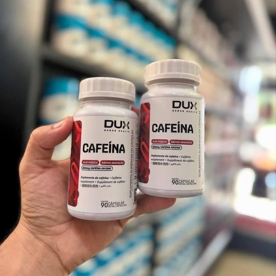 💊 Cafeína DUX 200mg com 90 Cápsulas
