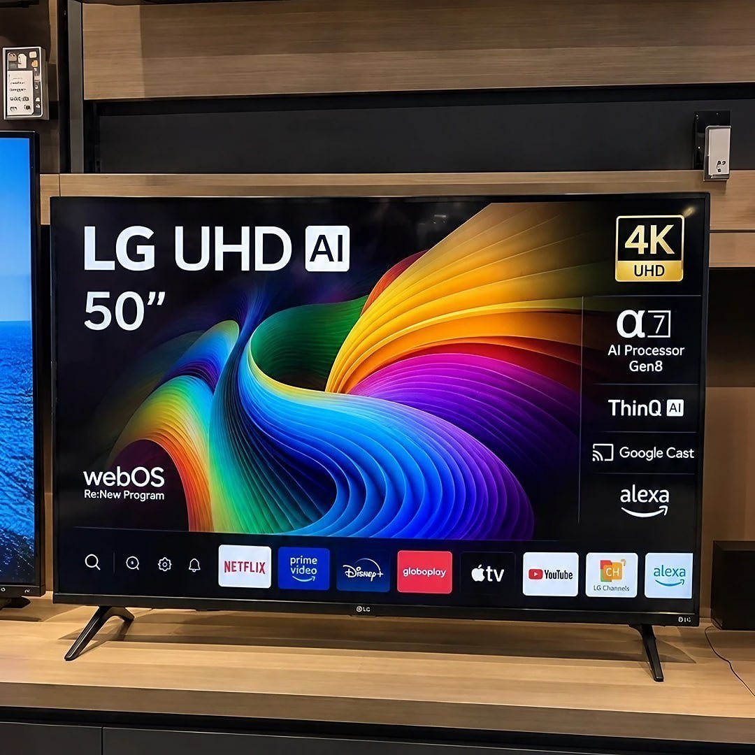 Smart TV LG 50" 4K UHD NANO AI 50UN85CBPSA.BWZ