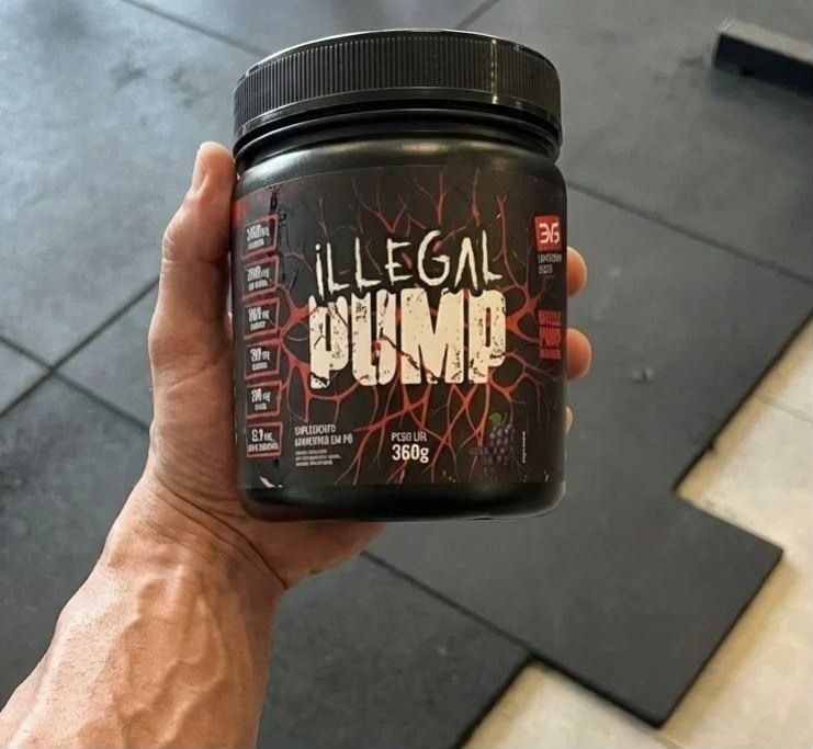 Pré-Treino Illegal Pump 3VS 360g Uva