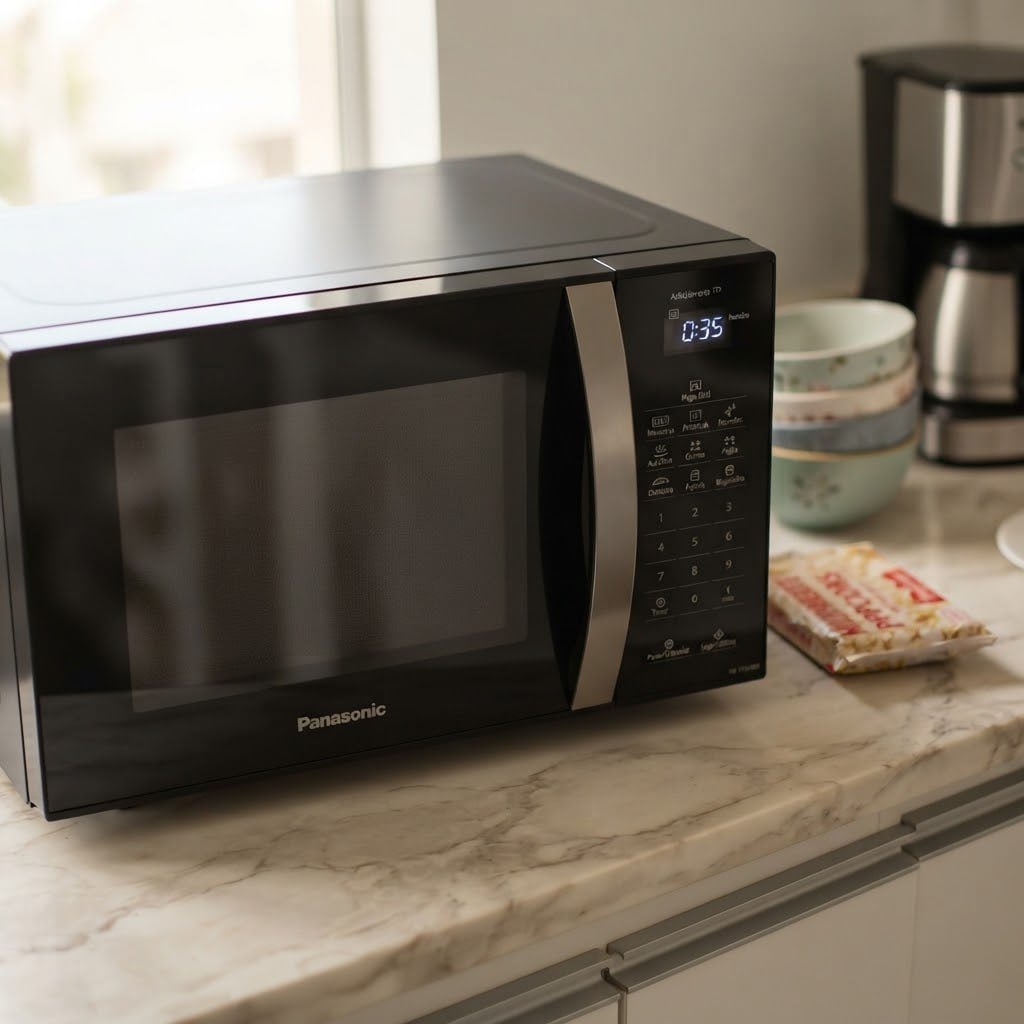 Micro-ondas Panasonic Nn-st54rbru 27 Litros Preto