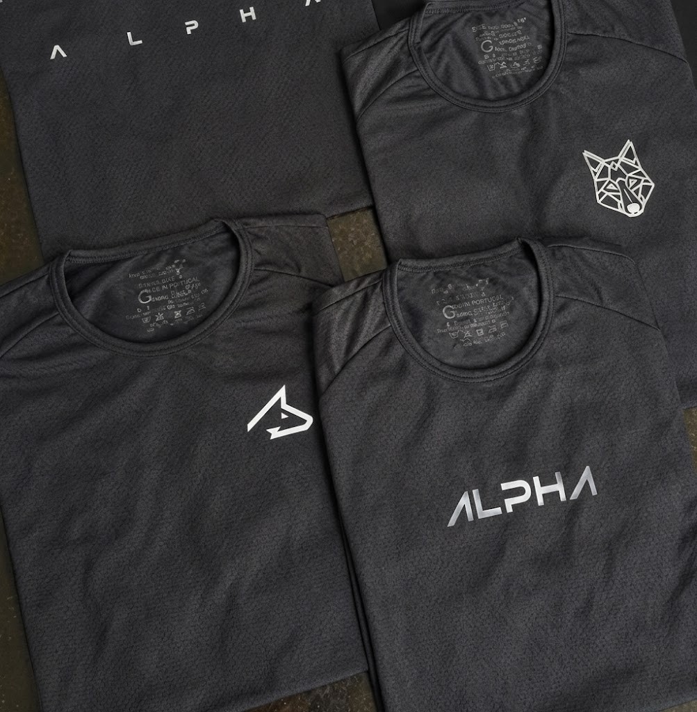 Kit 5 Camisetas Dry All Black Alpha (P ao GG)
