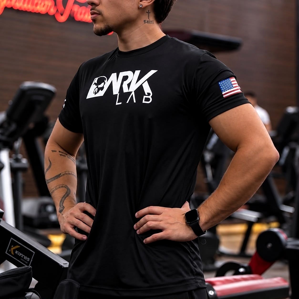 💪 Camiseta Dry-Fit Caveira Dark Lab