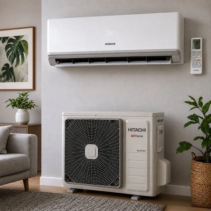 Ar Condicionado Split 9000 BTU Inverter Wi-Fi Hitachi Frio 220V