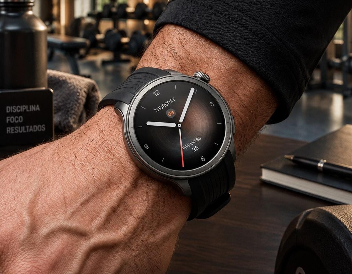 Smartwatch Amazfit Balance 46mm com GPS e Alexa ​