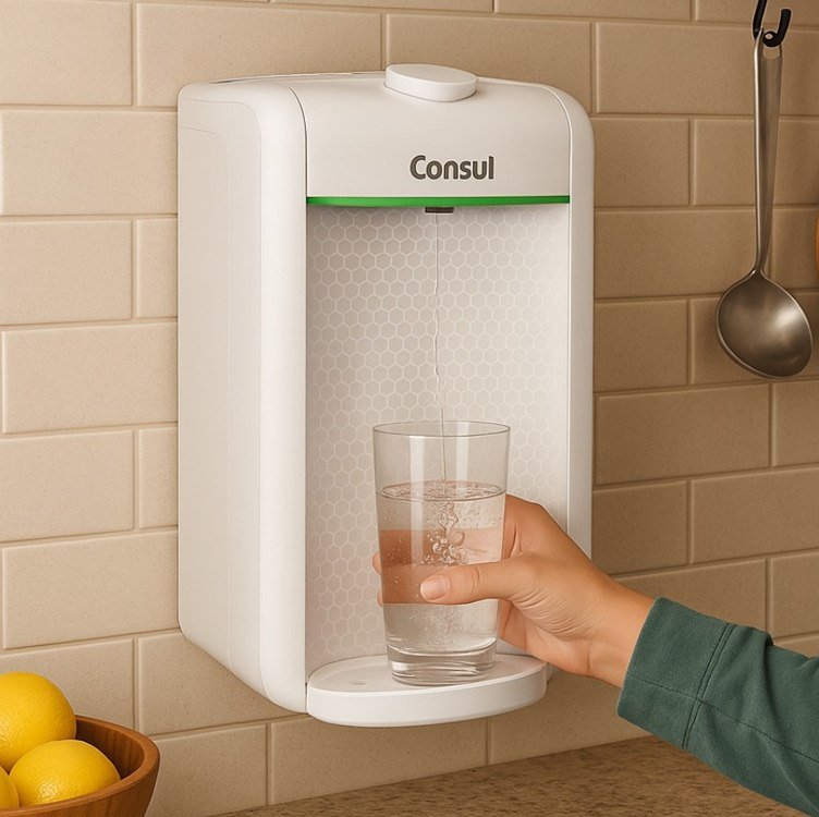 Purificador de Água Natural Compacto com Filtragem Classe A CPC31ABONA Consul