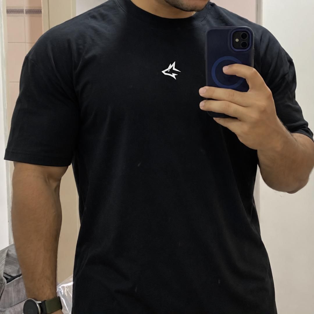 Camiseta Oversized Alpha Lupus (P ao G2)