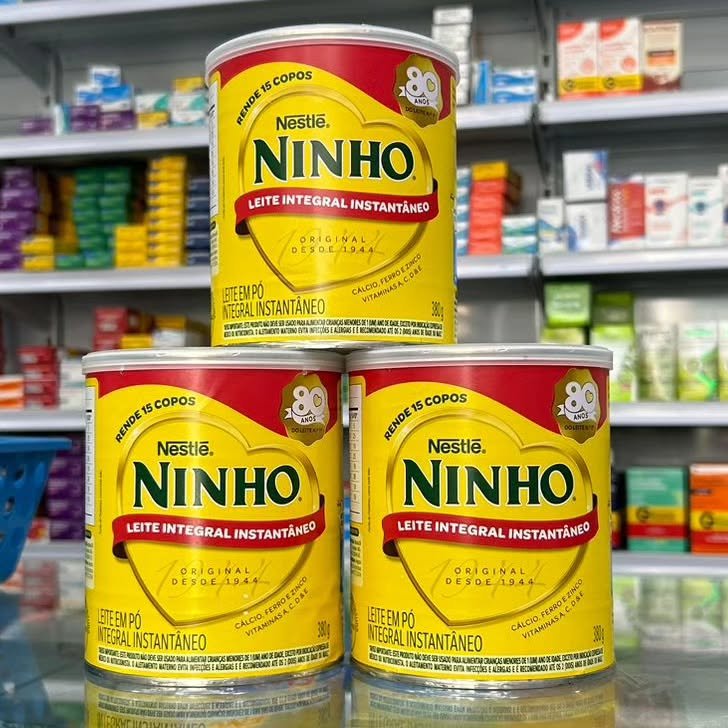 Leite Pó Instantâneo Integral Ninho Lata 380g
