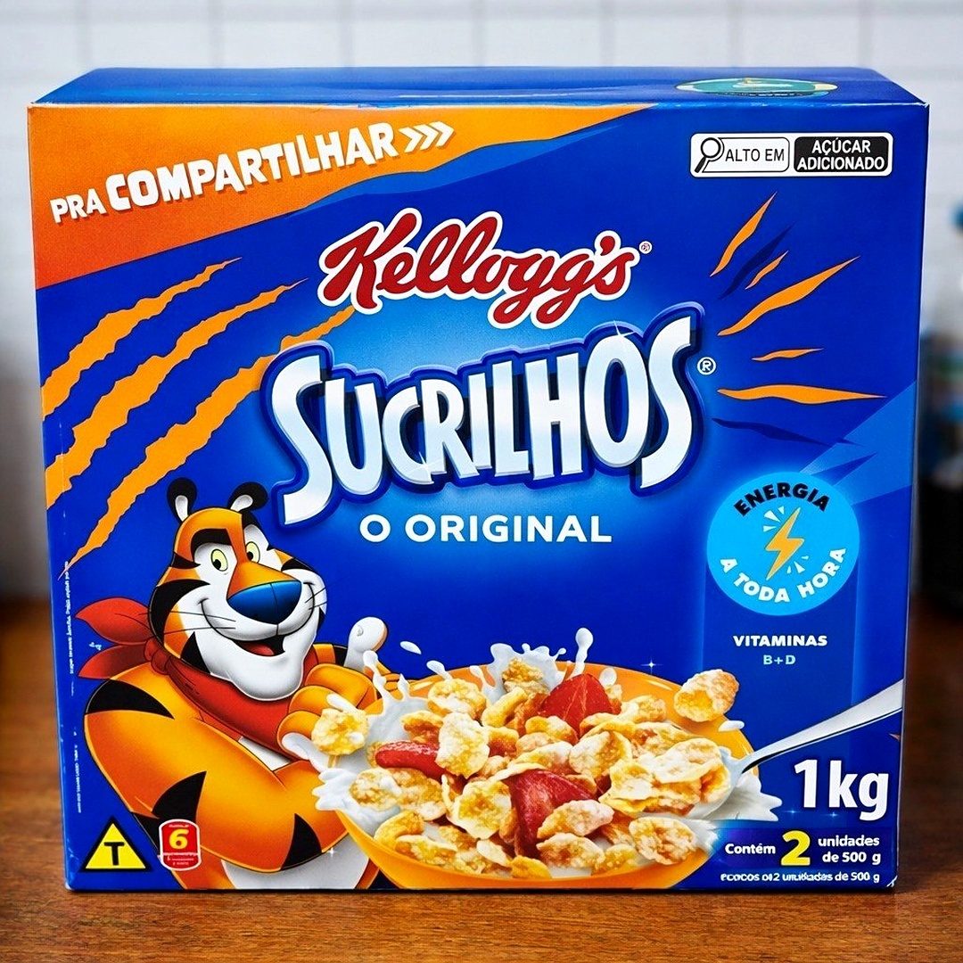 🥣 Cereal Sucrilhos Original Kellogg's 1KG