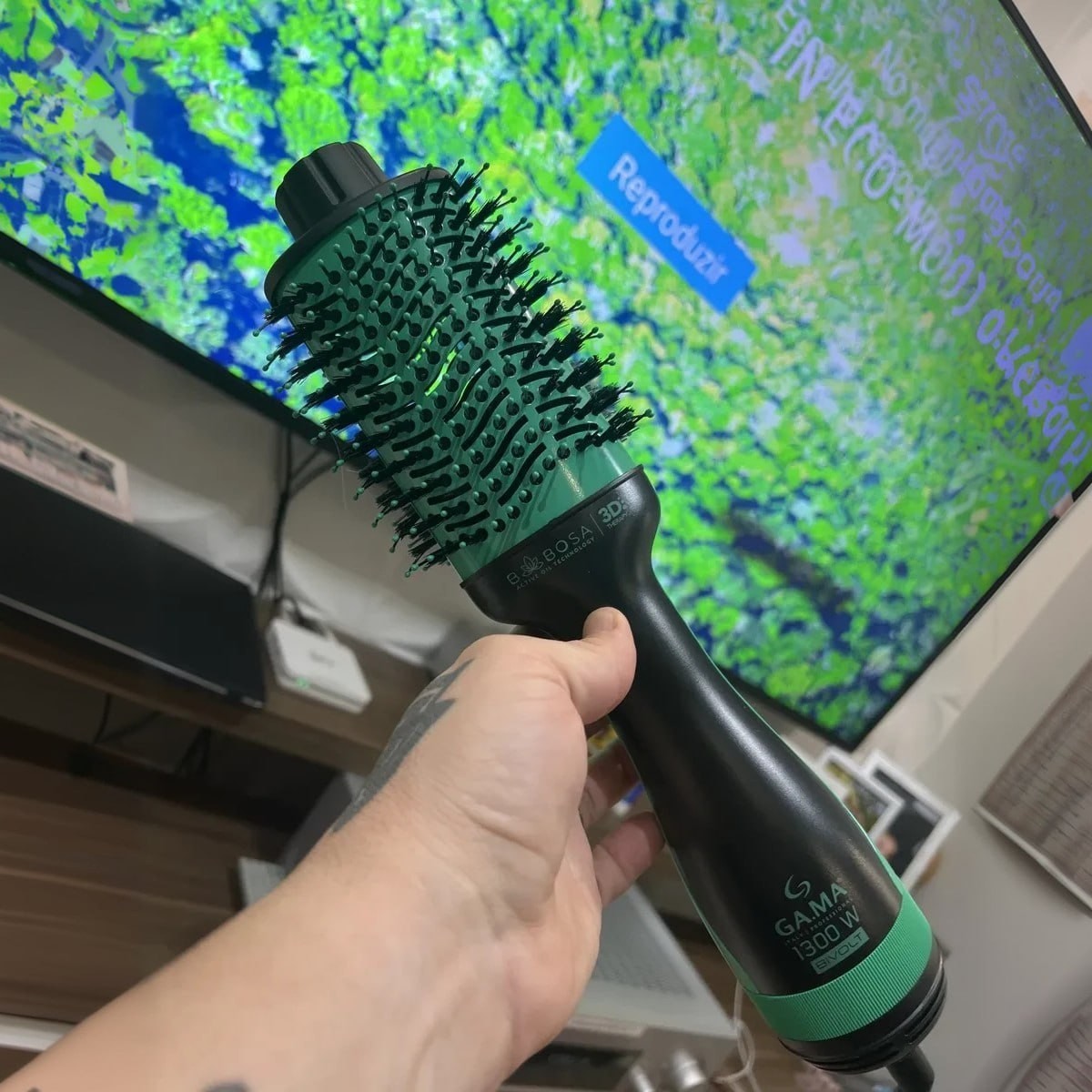 Escova Secadora Gama Italy Babosa Brush 3d