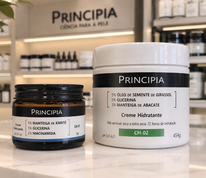 Principia Kit Cremes Hidratantes Rosto E Corpo CH-01 + CH-02