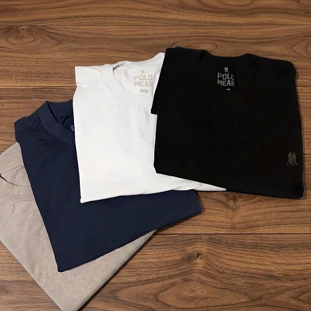 👕 Kit 4 Camisetas Polo Wear