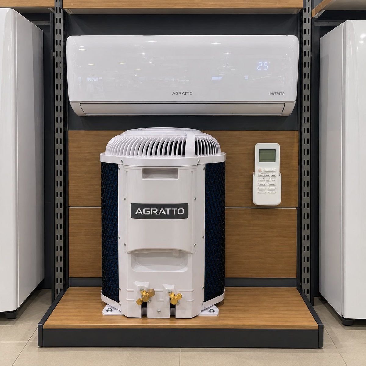 Ar Condicionado Hi Wall Agratto Zen Top Inverter 9k F 220v