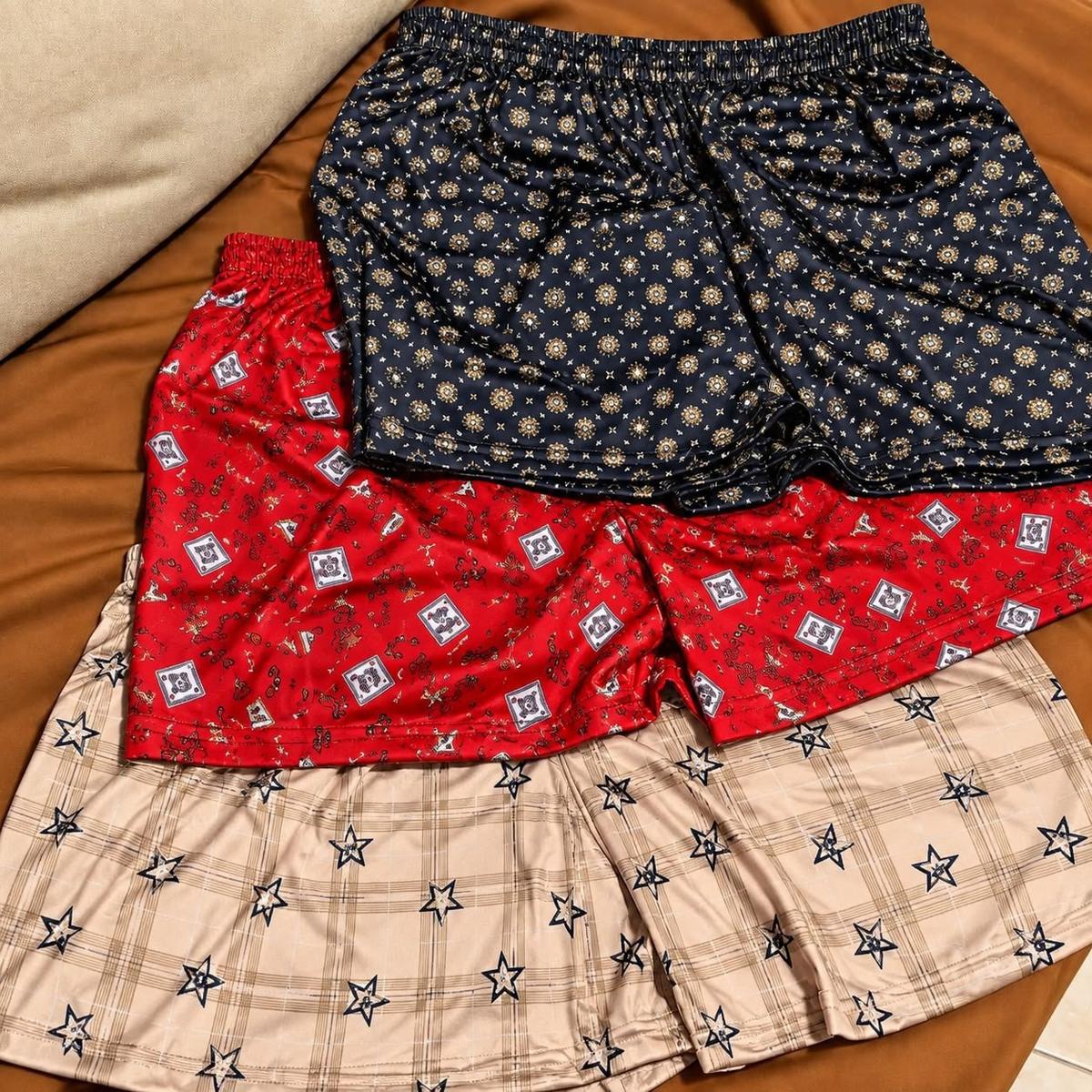 Kit com 3 short de dormir Samba Canção