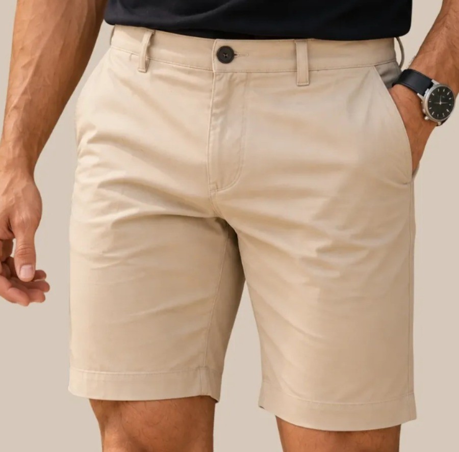 Bermuda Sarja Alfaiataria Masculino Chino Sport Fino Social (38 ao 48)
