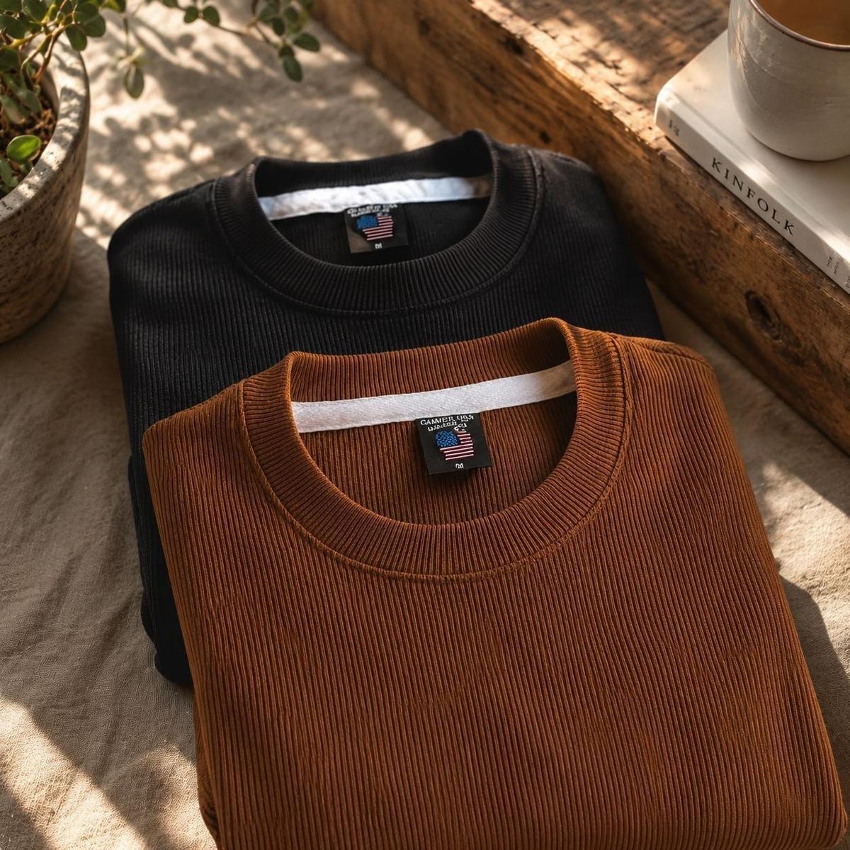 Kit 2 Camisetas Oversized Masculina Texturizado Premium