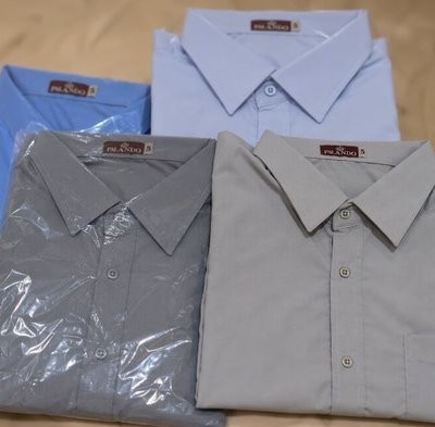 Kit 4 Camisa Social Masculina Manga Curta Casual Prando