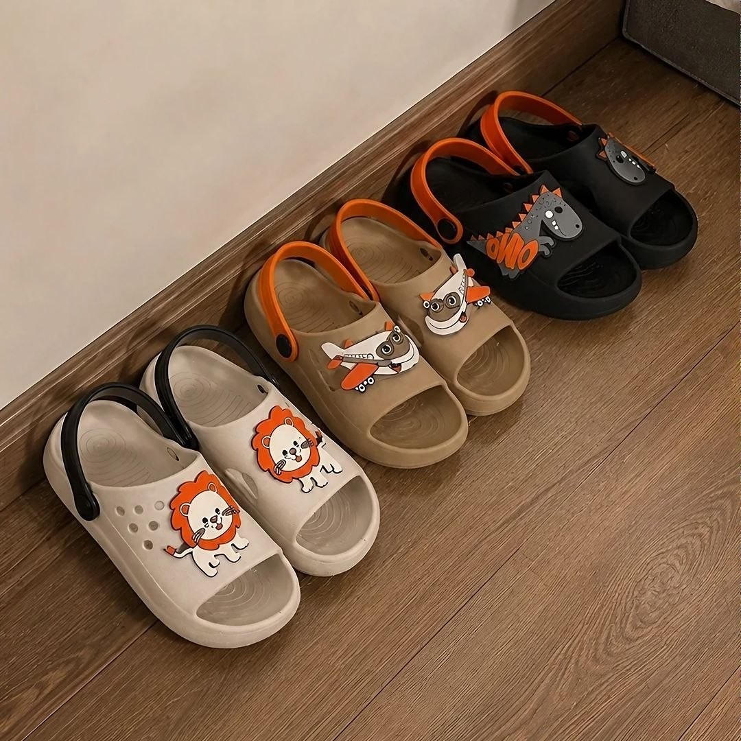 Kit 3 Pares Papete Infantil Menino Nuvem Sandália Conforto
