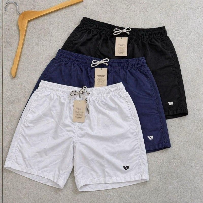 Kit com 3 Bermudas Lisas Amarração