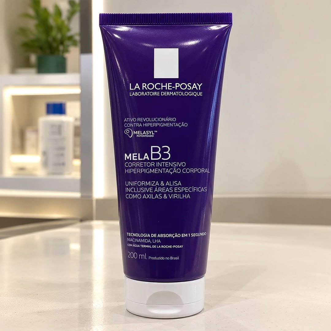 Mela B3 Loção Hidratante Antimanchas Corporal e Áreas Sensíveis 200ml