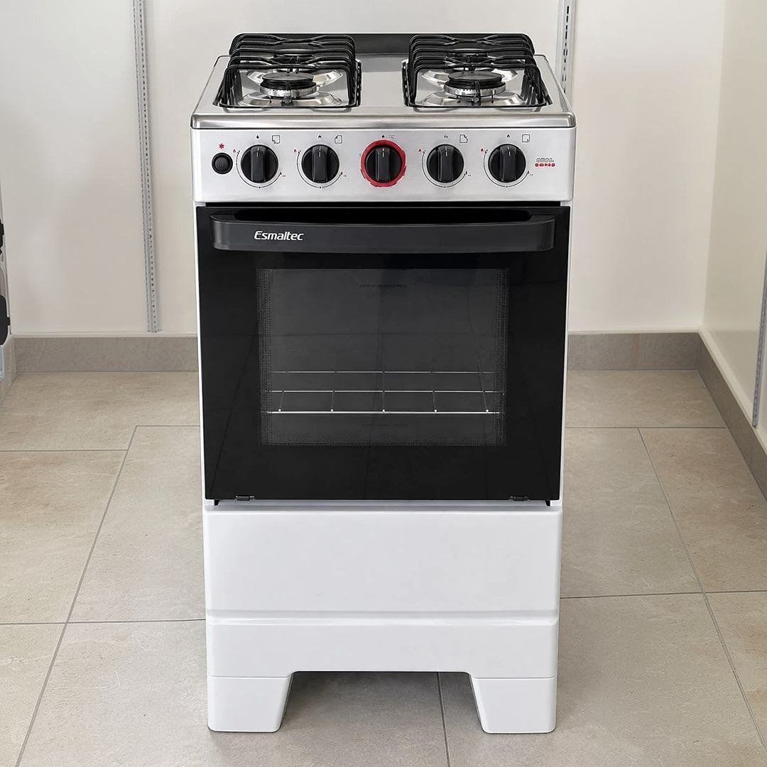 Fogão De Piso 4 Bocas Esmaltec F4iab Ideal Super | Mesa Em A