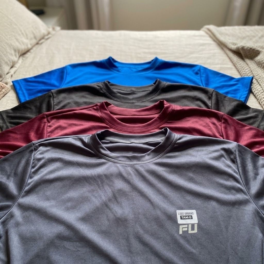 Camisa Dry Fit Kit Com 4 Academia Treino Corrida Premium (P ao GG)