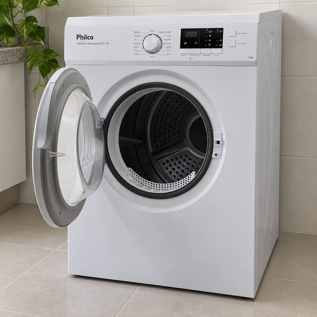 Secadora de Roupas Philco 11kg branca de piso PSC11B 127V