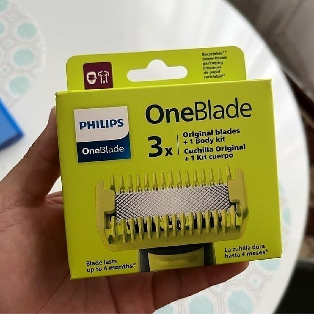 🪒 Lâminas + Pentes Philips OneBlade (3+2)