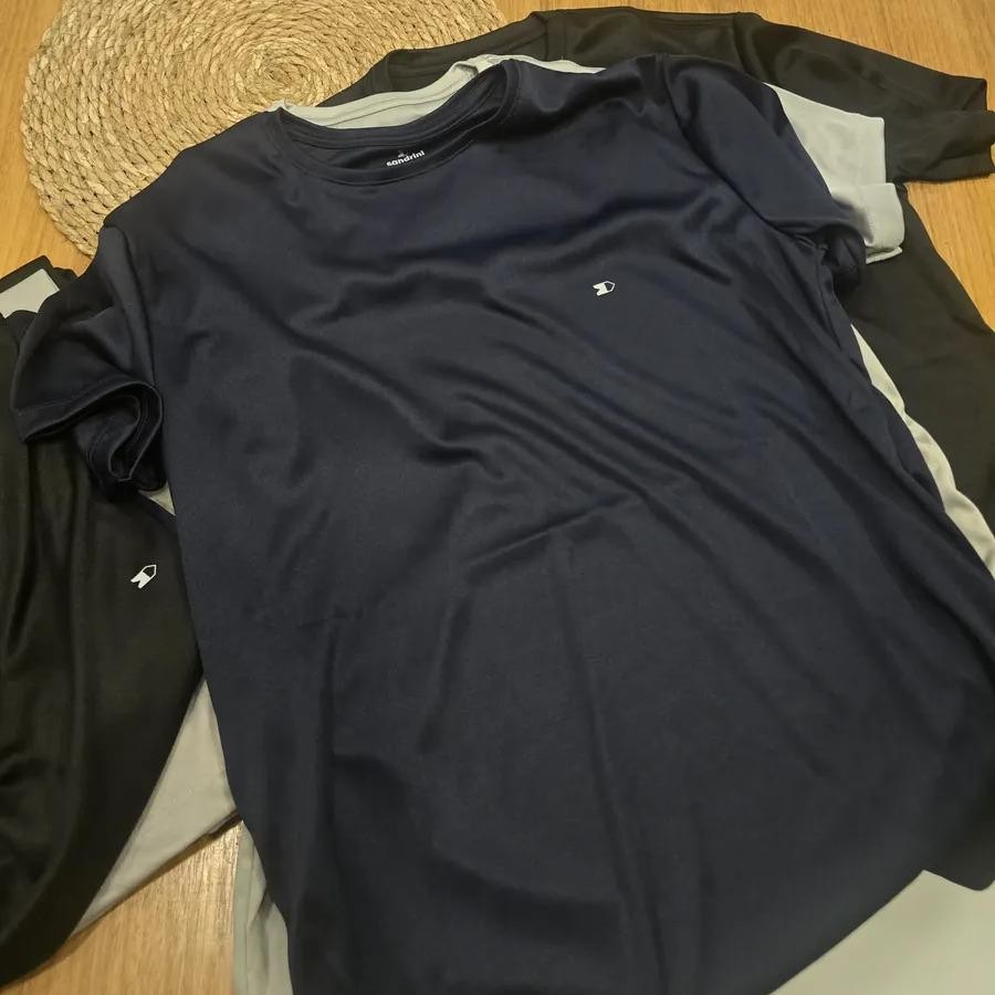 Kit 8 Camisas Sandrini Dry- Fit Masculina Caminhada Academia (P ao GG)