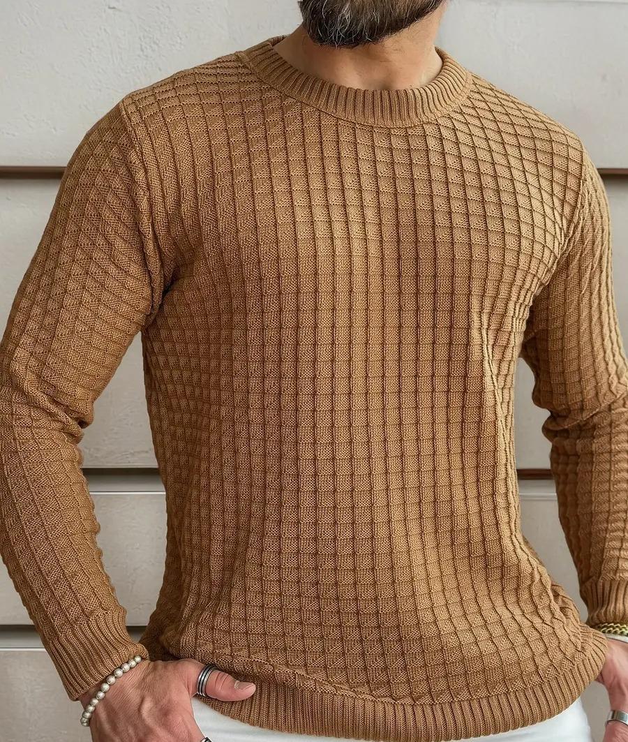 Blusa De Frio Suéter Masculino Lã Tricot