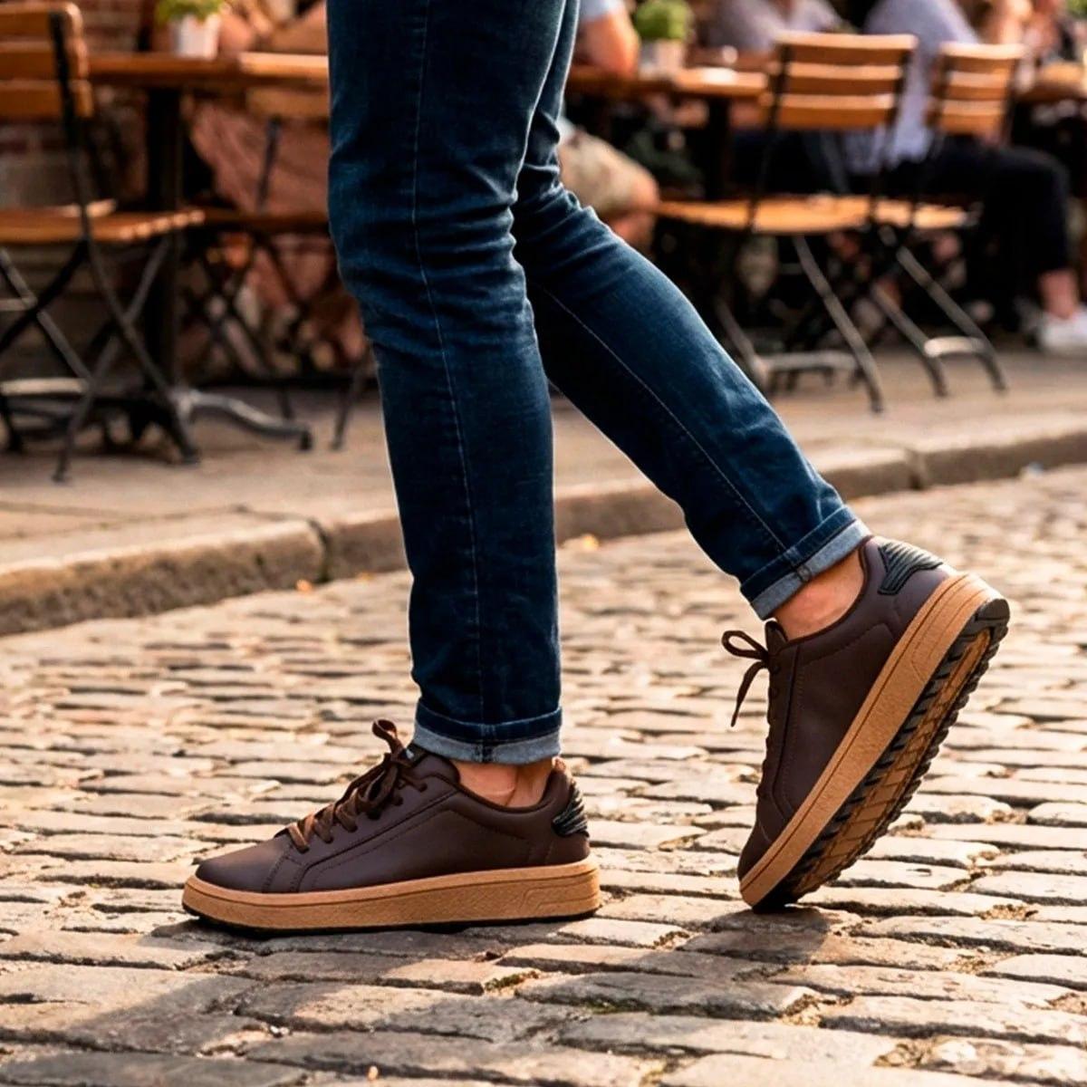 Sapatênis Sandrini Morrow Masculino Casual Confortável Leve