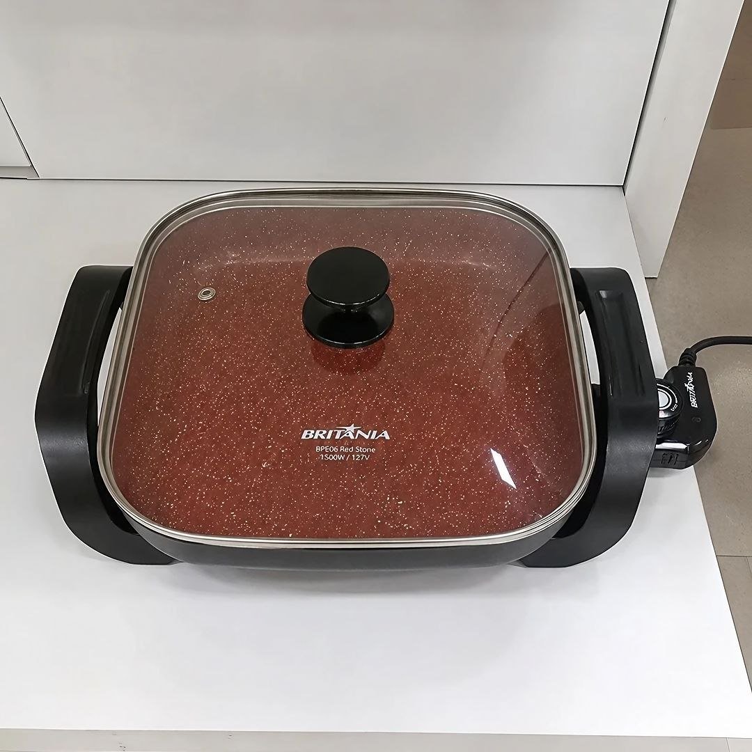 Britânia Panela Elétrica, Bpe06, Red Stone, 220v, Britânia