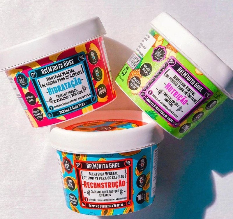 Kit Cronograma Capilar Be(m) dita Ghee 3 Produtos, Lola Cosmetics