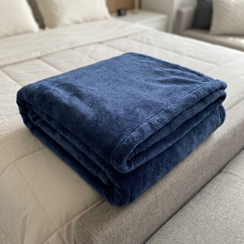 Mantinha Cobertor Soft Casal Ultra Macio Luxo Aconchego 2,00m x 1,80m 01 Peça - Zelimari