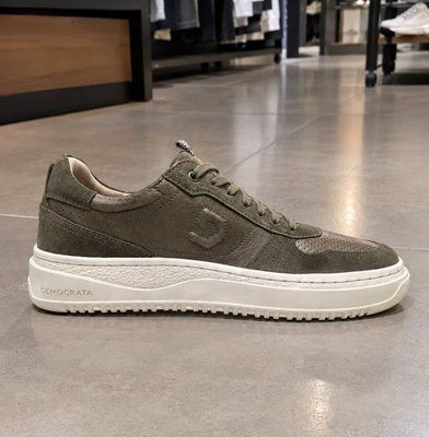 Democrata Tênis Denim Block Grafite (39 e 40)