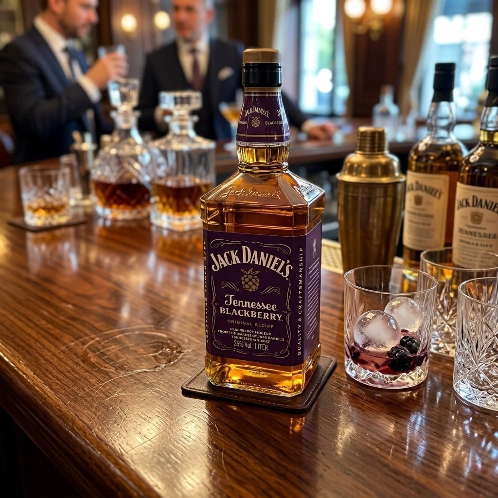 Whisky Jack Daniel’s Blackberry Tennessee Whiskey 1L