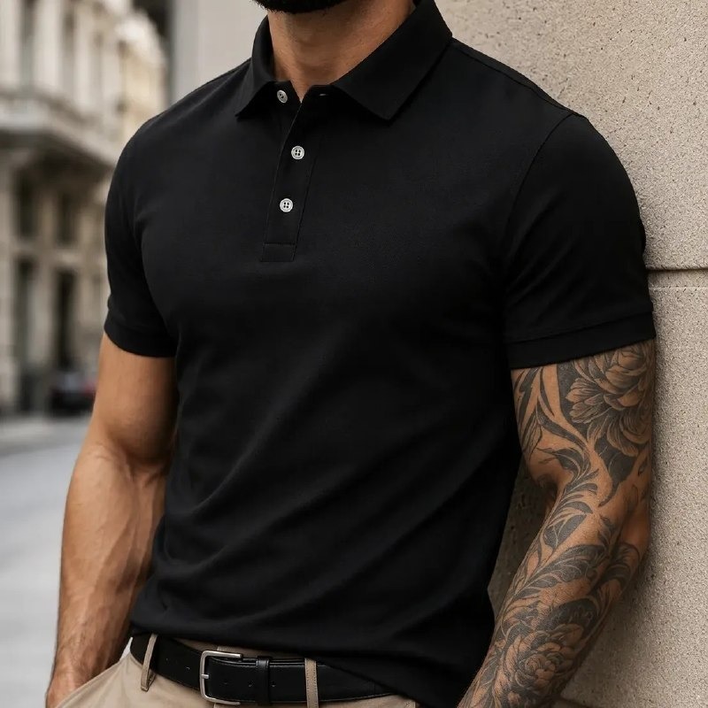 Camisa Polo Piquet Slim (P ao GG)