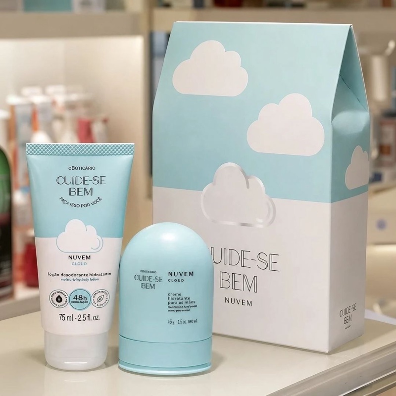 O Boticário Cuide-se Bem Nuvem Mini Kit 2 Itens