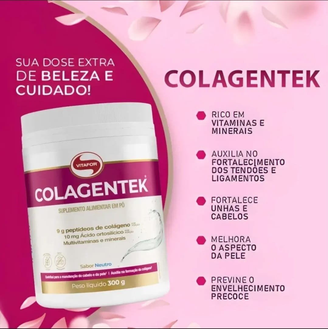 Vitafor Colagentek Colágeno Tipo 1 Hidrolisado 300g