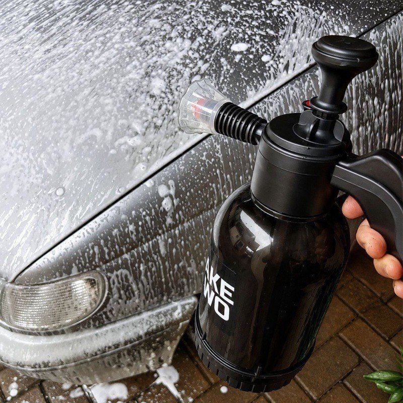 Pulverizador Manual 2 L Snow Foam Profissional Com 3 Bicos para Espuma Ativa