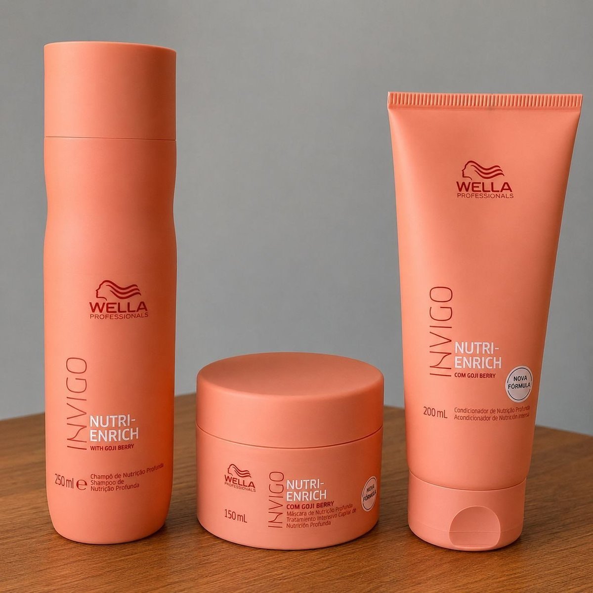Kit Wella Professionals Invigo Nutri-enrich Trio Pequeno