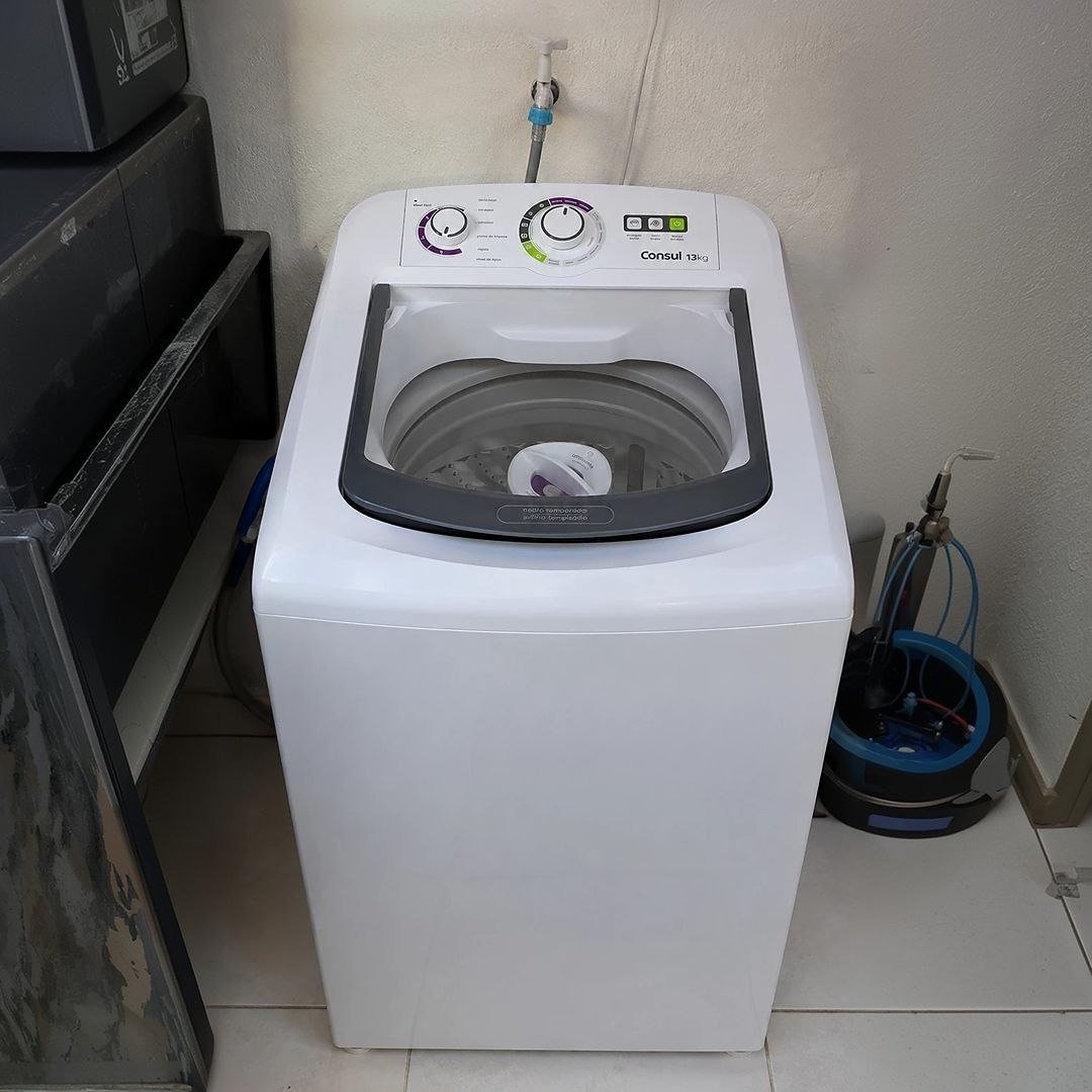 Máquina de Lavar Consul 13Kg Branca Ciclo Edredom - CWH13AB 127V