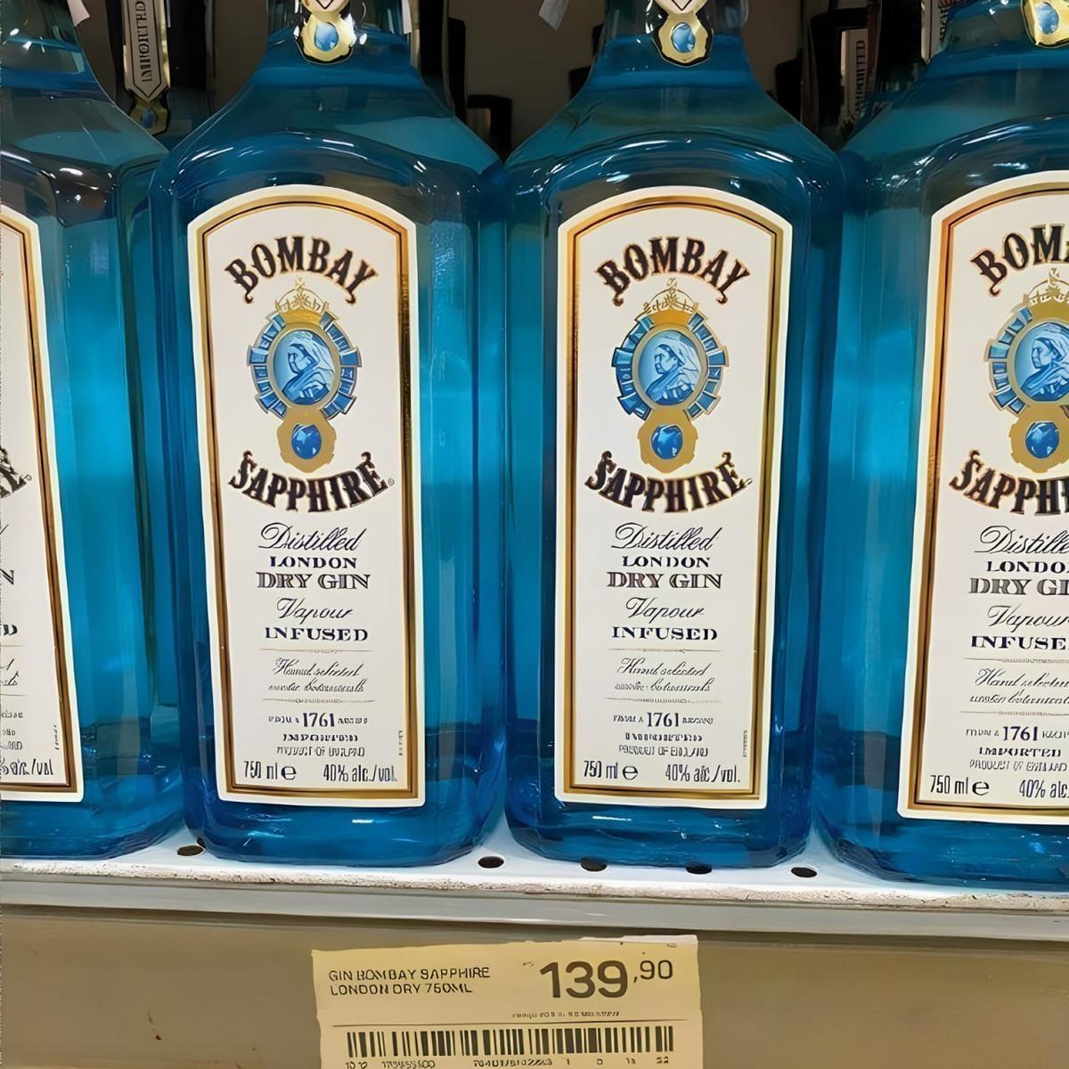 Gin Bombay Sapphire 750ml