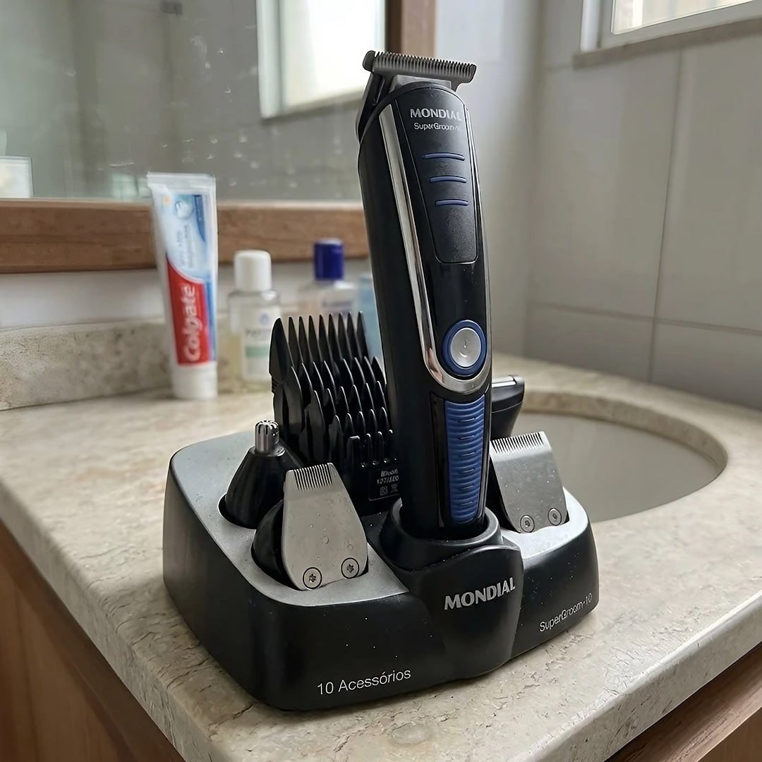 Aparador De Pelos - Super Groom 10 - Mondial - Bivolt 127/220v
