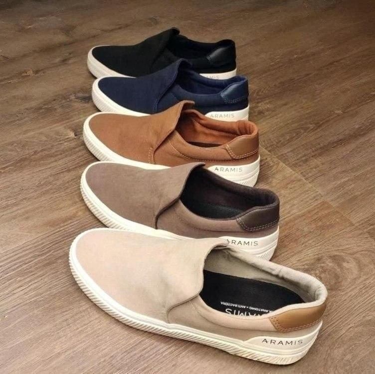 Tênis Masculino Casual Aramis Daily Slip Confortável Moderno (38 ao 41)