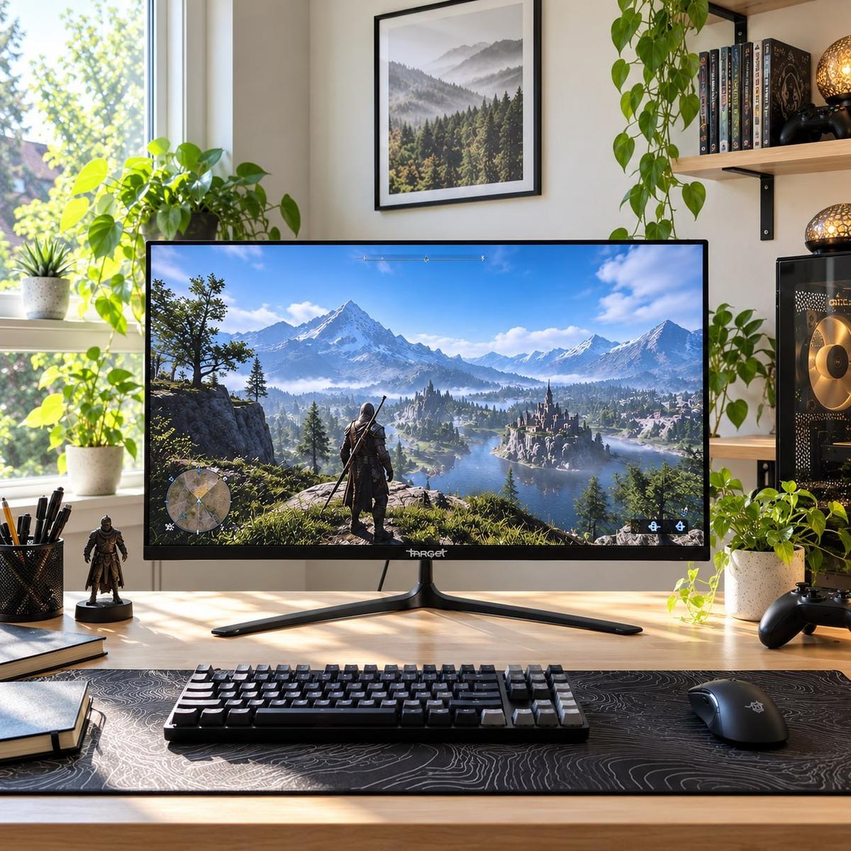 Monitor Gamer TGT Altay TS6, 23.8" FHD, 180Hz, TGT-ATTS6-BL02